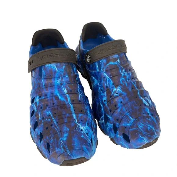 Crosskix 2.0 Watershoe Shoes‎ Blue Black Athletic Clogs Size 9 Men's
